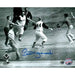 Bill Mazeroski Autographed Rounding Third 11x14 Photo (RARE!)