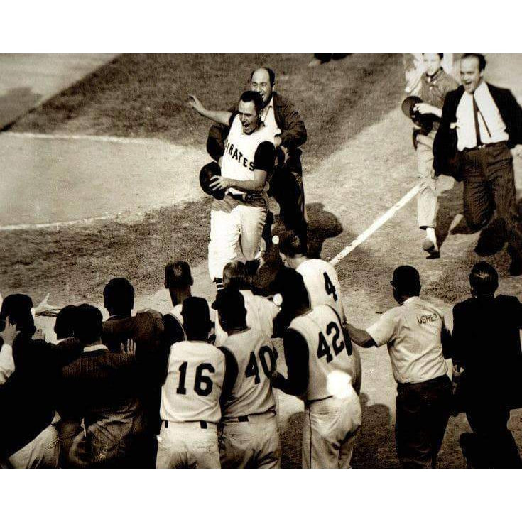 Bill Mazeroski Pittsburgh Pirates 8x10 Sports Photo B B&W Unsigned - All  Sports Custom Framing