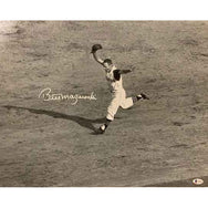 Bill Mazeroski Signed 1960 World Series Running With Helm. 16X20 Photo ...