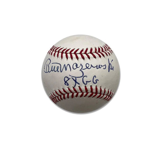 Bill Mazeroski Signed Official MLB Baseball with "8XGG"