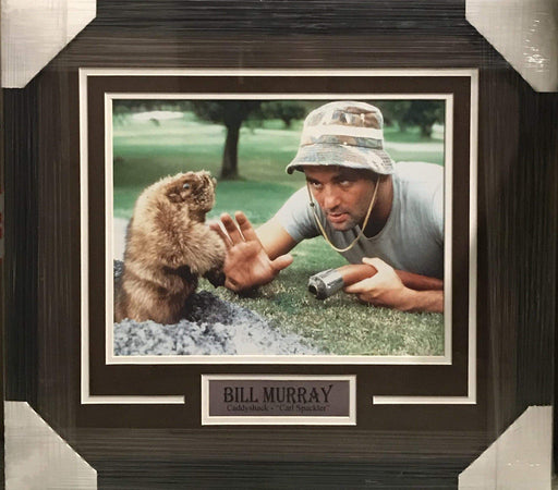 Movie Photos Bill Murray with Gopher 11x14 - Professionally Framed