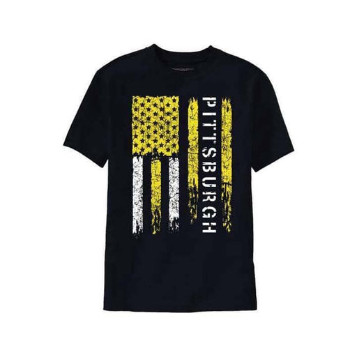 Black & Gold Flag Pittsburgh T-Shirt
