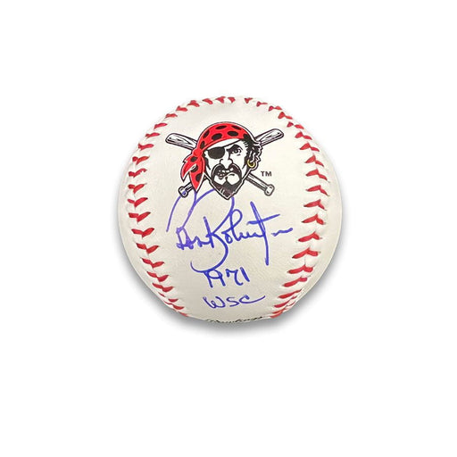 Bob Robertson Autographed Pittsburgh Pirates Logo Baseball with "1971 WSC"