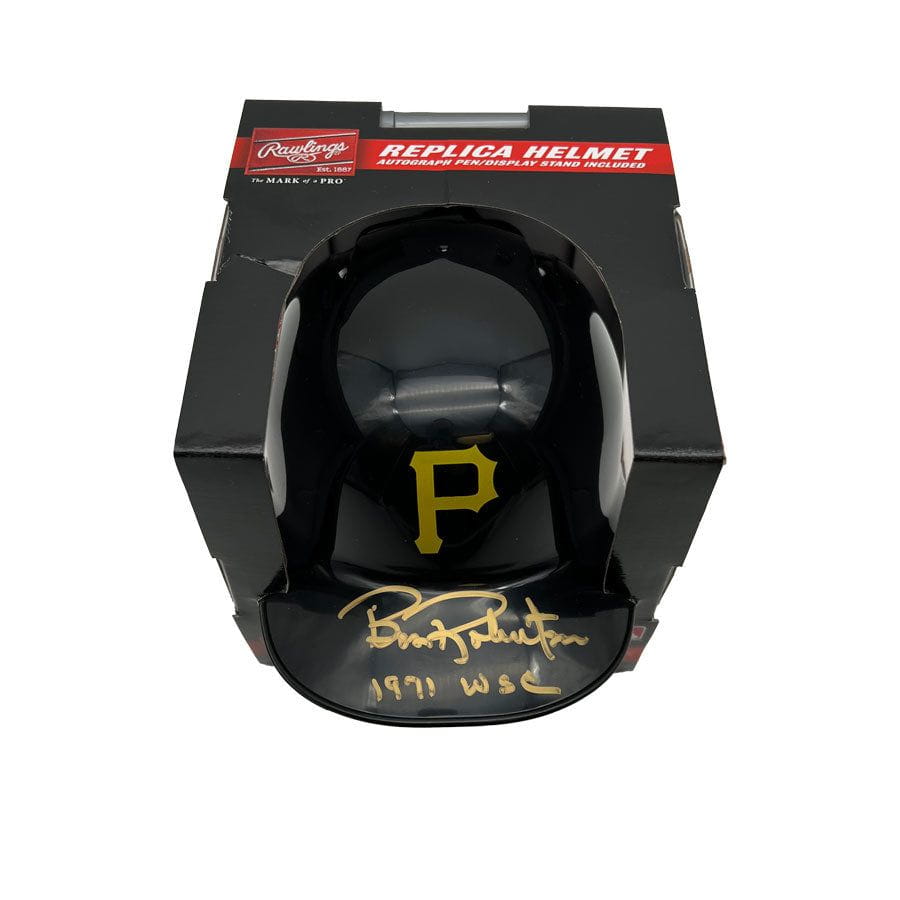 Signed Pittsburgh Pirates Mini Helmets
