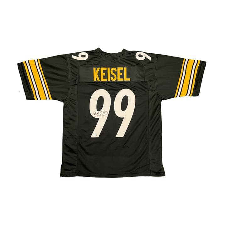 Brett Keisel Autographed Custom Home Jersey TSEShop