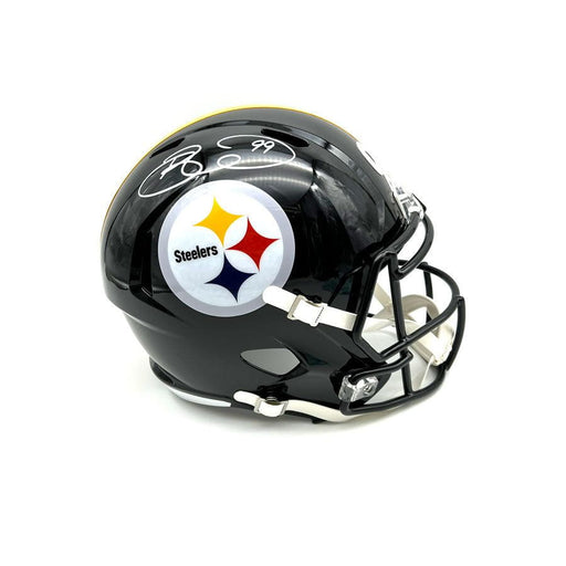 Brett Keisel Autographed Steelers Black Replica Full Size Helmet