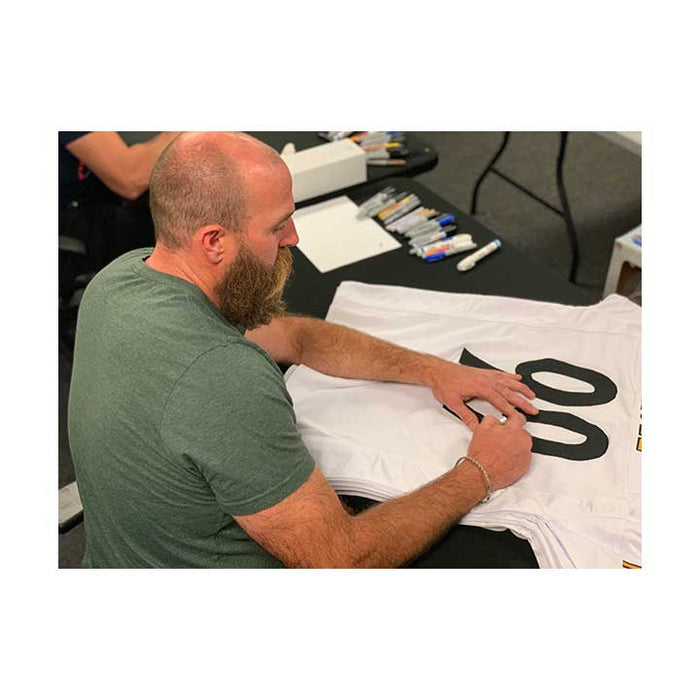 Brett Keisel Autographed White Custom Jersey