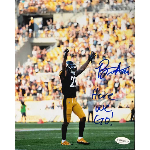 Brian Allen Signed Hands Raised 8x10 Photo with "Here We Go"