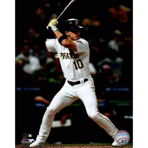 Bryan Reynolds Swinging in White Jers. Unsigned Licensed 8x10
