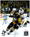 Bryan Rust Autographed Celebrating 2017 Stanley Cup Goal 8x10