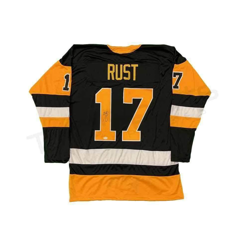 BRYAN RUST SIGNED AUTOGRAPH PITTSBURGH PENGUINS ADIDAS PRO JERSEY