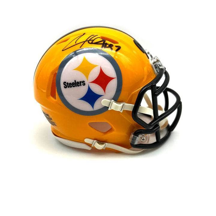 Cameron Heyward Signed Pittsburgh Steelers Speed Mini Helmet (Beckett) –