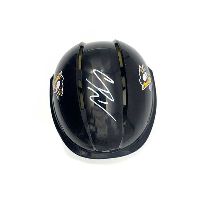 Casey DeSmith Signed Pittsburgh Penguins Official Black Mini Helmet