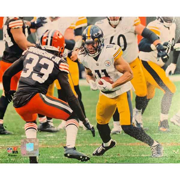 Chase Claypool UNSIGNED Vs. Cleveland 8x10 Photo