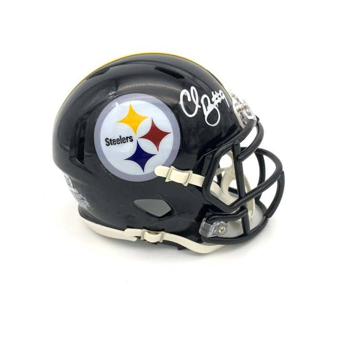 Pittsburgh Steelers #9 Chris Boswell Signed Riddell Speed Mini Helmet