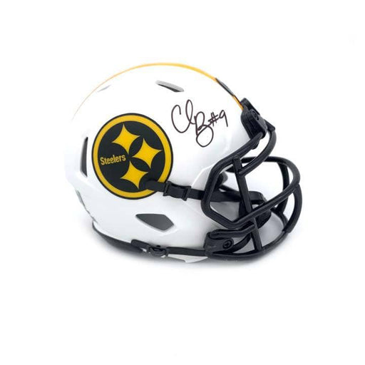 Pittsburgh Steelers #9 Chris Boswell Signed Riddell Speed Mini Helmet