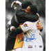Clint Hurdle Signed Hugging Josh Harrison Spotlight 8x10 Photo