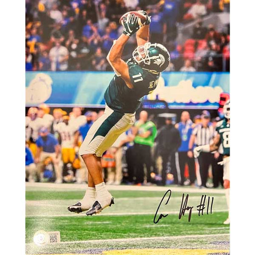 Connor Heyward Signed Catching at Michigan State 8x10 Photo