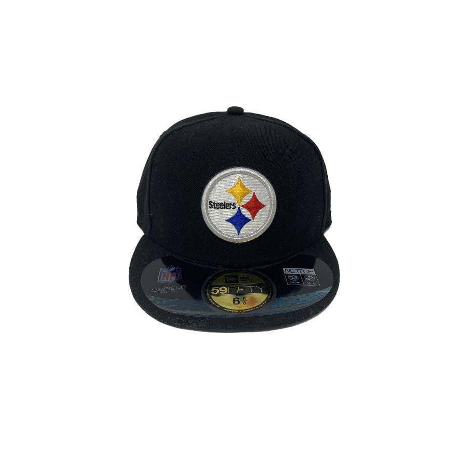Youth Pittsburgh Steelers On Field Black Fitted Hat — TSEShop