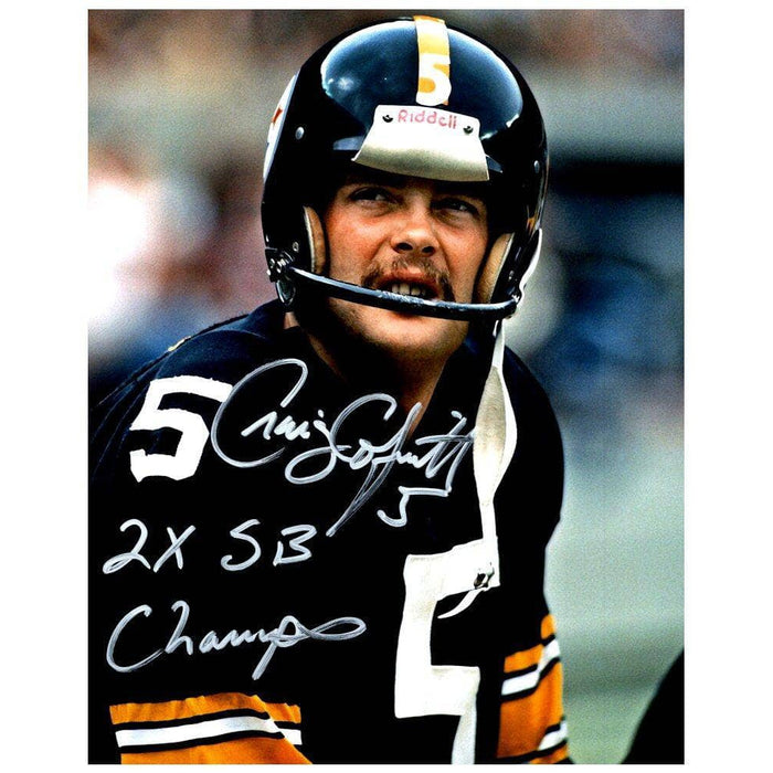 Craig Colquitt Autographed Facing Forward 8x10 Photo with 2X SB Champs