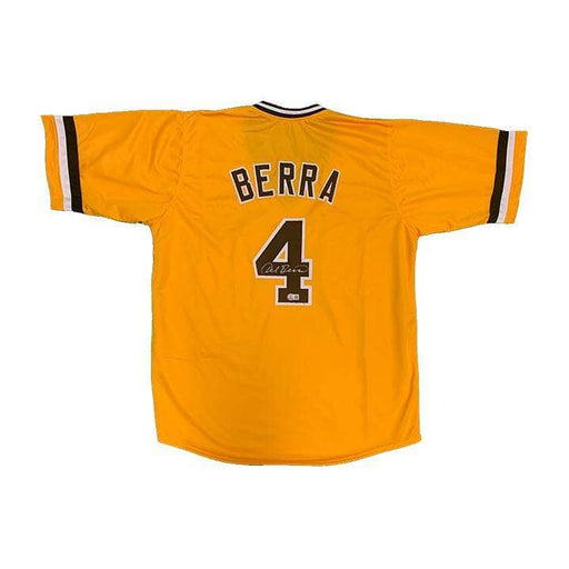 Dale Bera Autographed Custom Gold Baseball Jersey