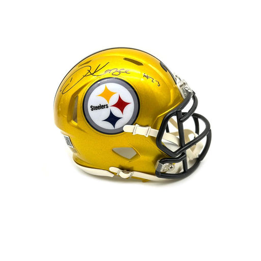 Damontae Kazee Signed Pittsburgh Steelers Flash Mini Helmet