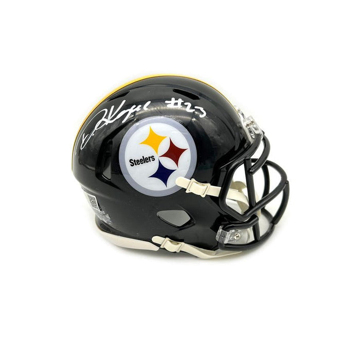 Damontae Kazee Signed Pittsburgh Steelers Speed Mini Helmet