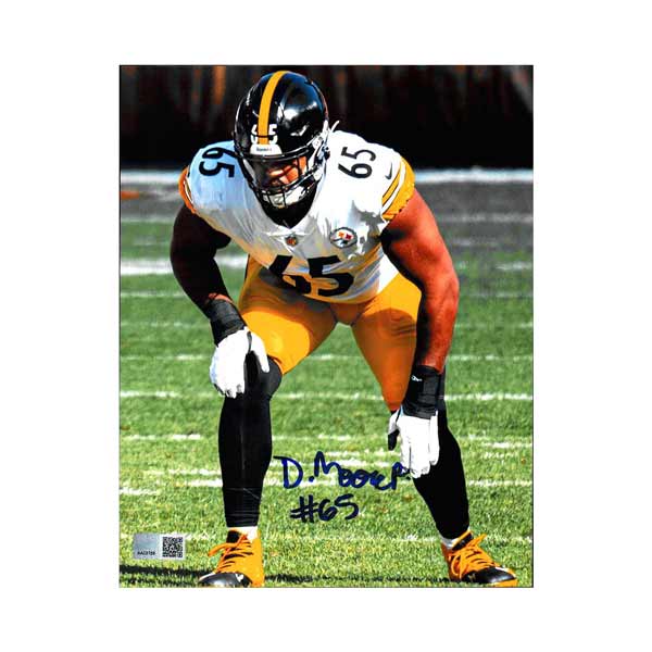 Dan Moore Jr Signed Ready in White 8x10 Photo