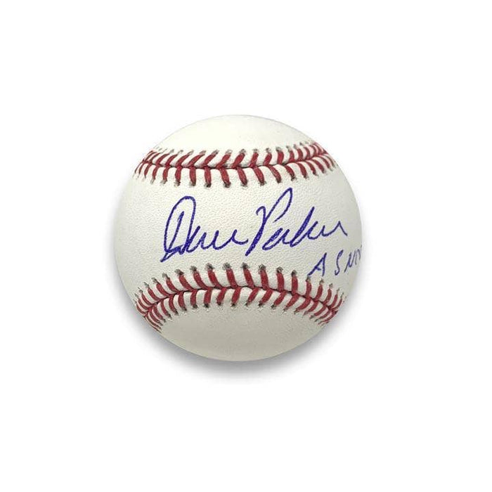 Dave Parker Signed MLB Official Baseball with AS MVP
