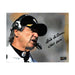 Dick Lebeau Signed Baseball Cap 11x14 Photo with "HOF 2010"