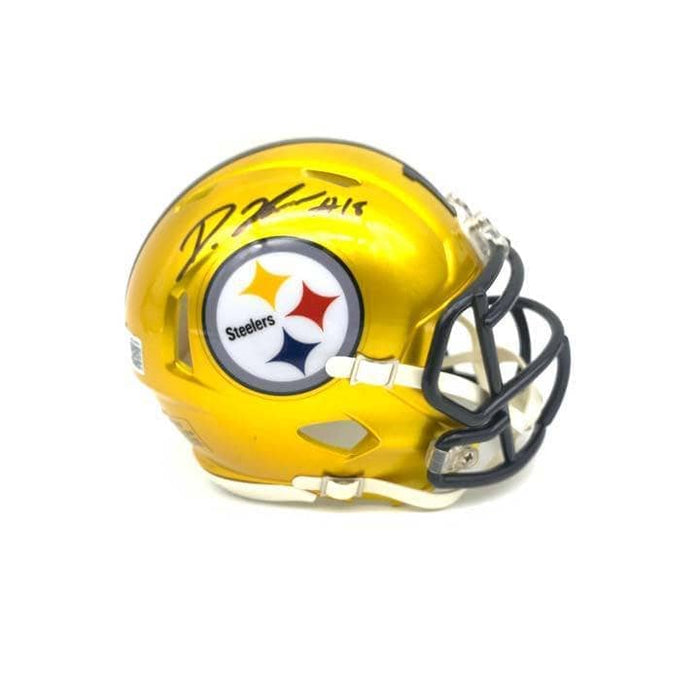 Diontae Johnson Signed Pittsburgh Steelers Mini Flash Helmet — TSEShop