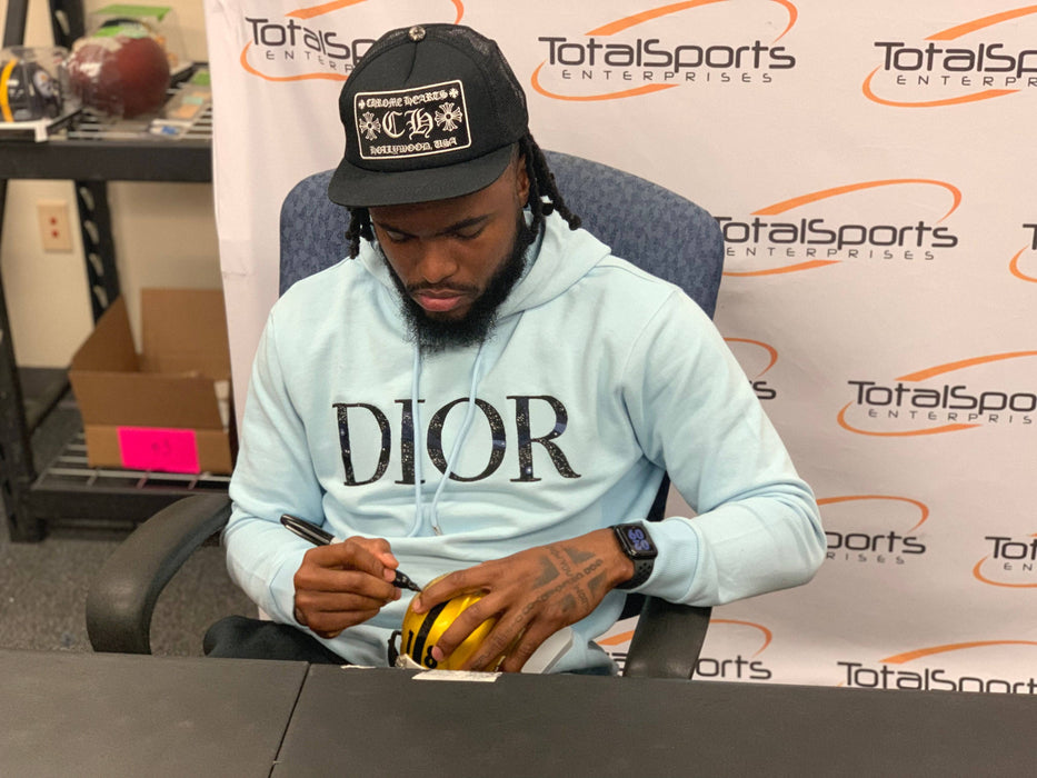 Diontae Johnson Autographed Pittsburgh Steelers Mini Flash Helmet