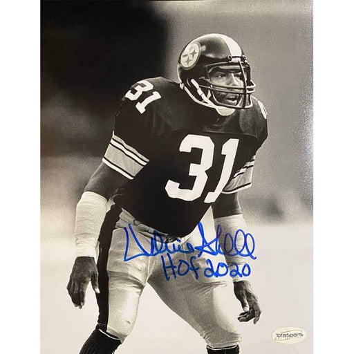 Autographed MIKE WAGNER 4X SB Champ 11x14 Pittsburgh Steelers photo