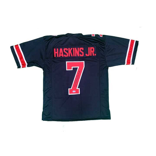 Dwayne Haskins Signed Custom Black College Jersey