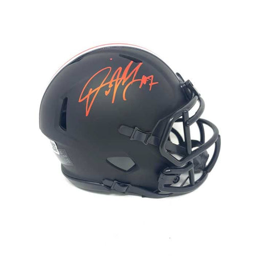 Dwayne Haskins Signed OSU Eclipse Mini Speed Helmet