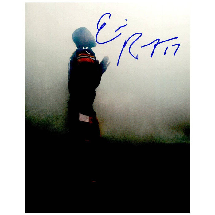 Eli Rogers Autographed Praying 8X10 Photo