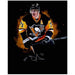 Evgeni Malkin Autographed Custom Black 16X20 Photo