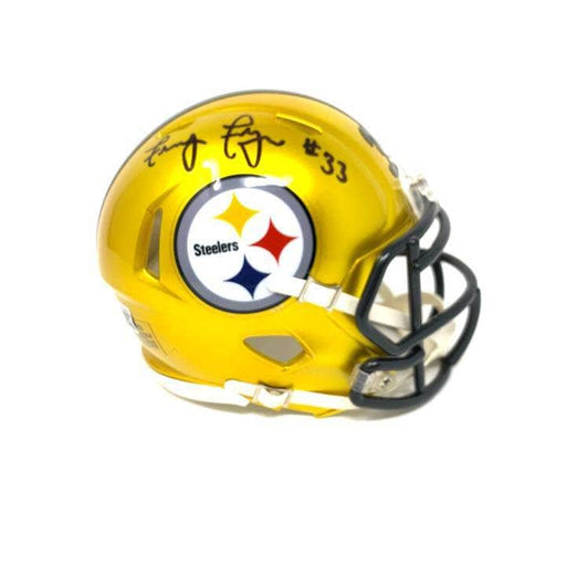 Frenchy Fuqua Signed Pittsburgh Steelers Flash Mini Helmet