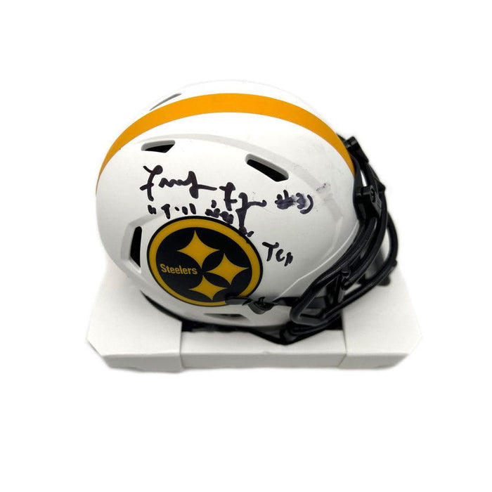 Autographed Franco Harris Pittsburgh Steelers Lunar Eclipse Mini