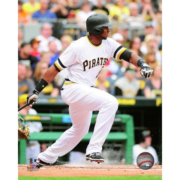 Gregory Polanco End of Swing in White 8x10 - Unsigned
