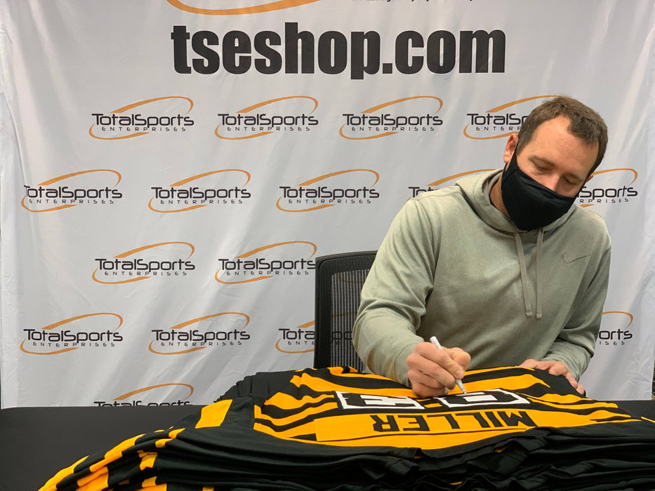 Heath Miller Autographed Custom Bumblebee Jersey