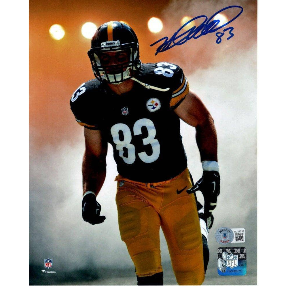 Sold at Auction: Heath Miller Pittsburgh Steelers signed Football Jersey.