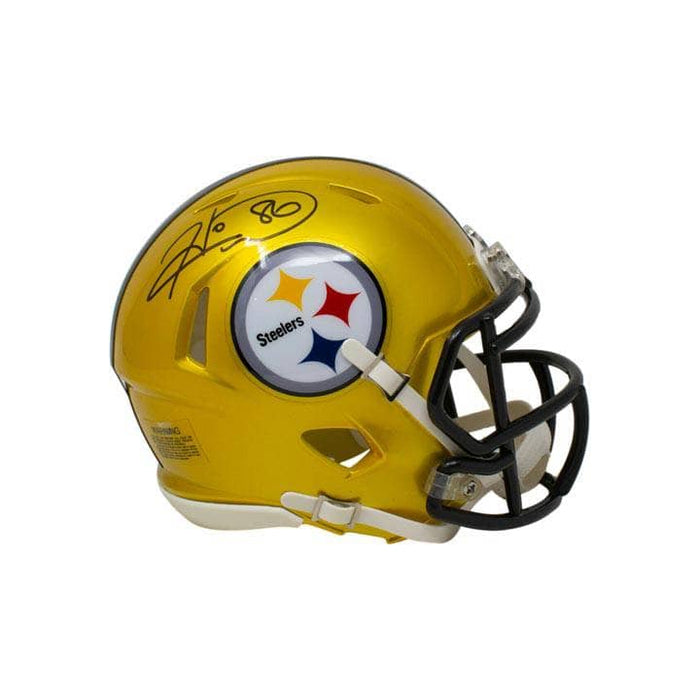 Hines Ward Autographed Pittsburgh Steelers Flash Speed Mini Helmet