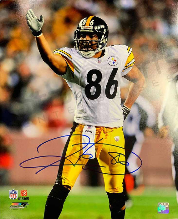 Hines Ward Signed First Down! 8X10