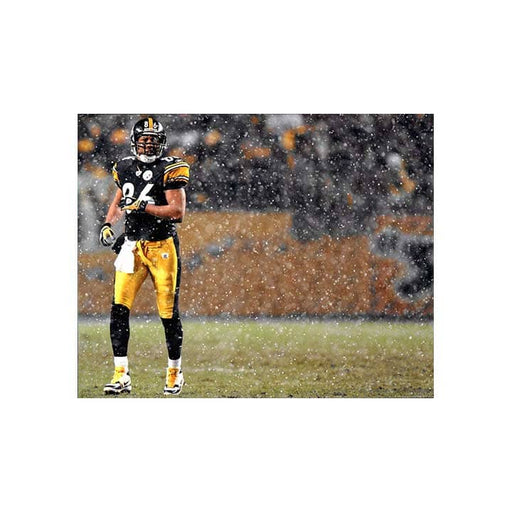 Hines Ward Snow Unsigned 8x10 Photo