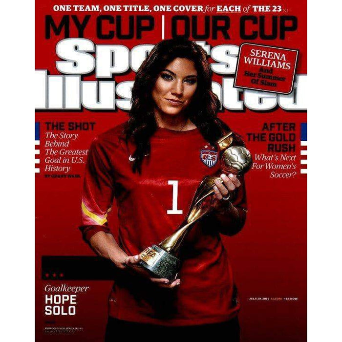 Hope Solo Si Cover Unsigned 8X10 Photo