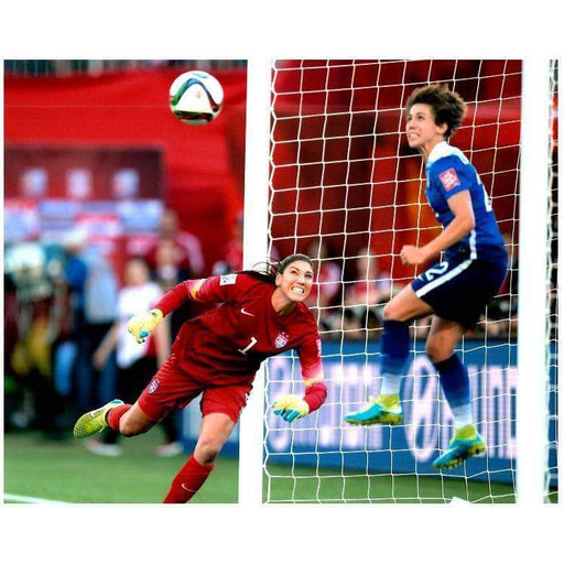 Hope Solo Unsigned Running Towards Ball 8x10 Photo (2015)