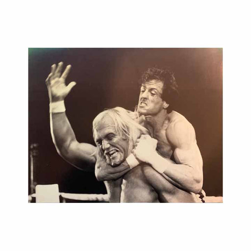 Hulk Hogan (Thunder Lips) in Headlock Unsigned 16x20 Photo