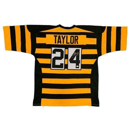 Ike Taylor Autographed Custom Bee Football Jersey