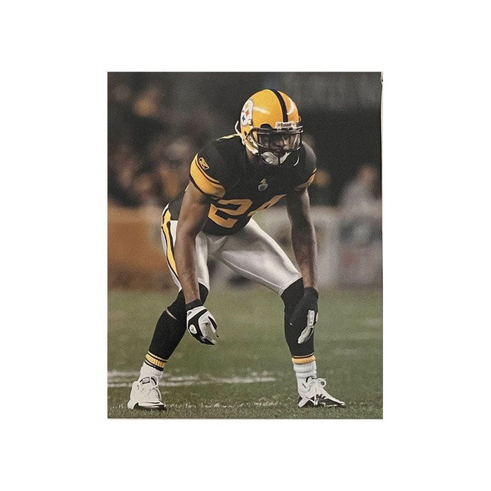 Ike Taylor Ready in 75th Anniversary Jersey Unsigned 16X20 Photo